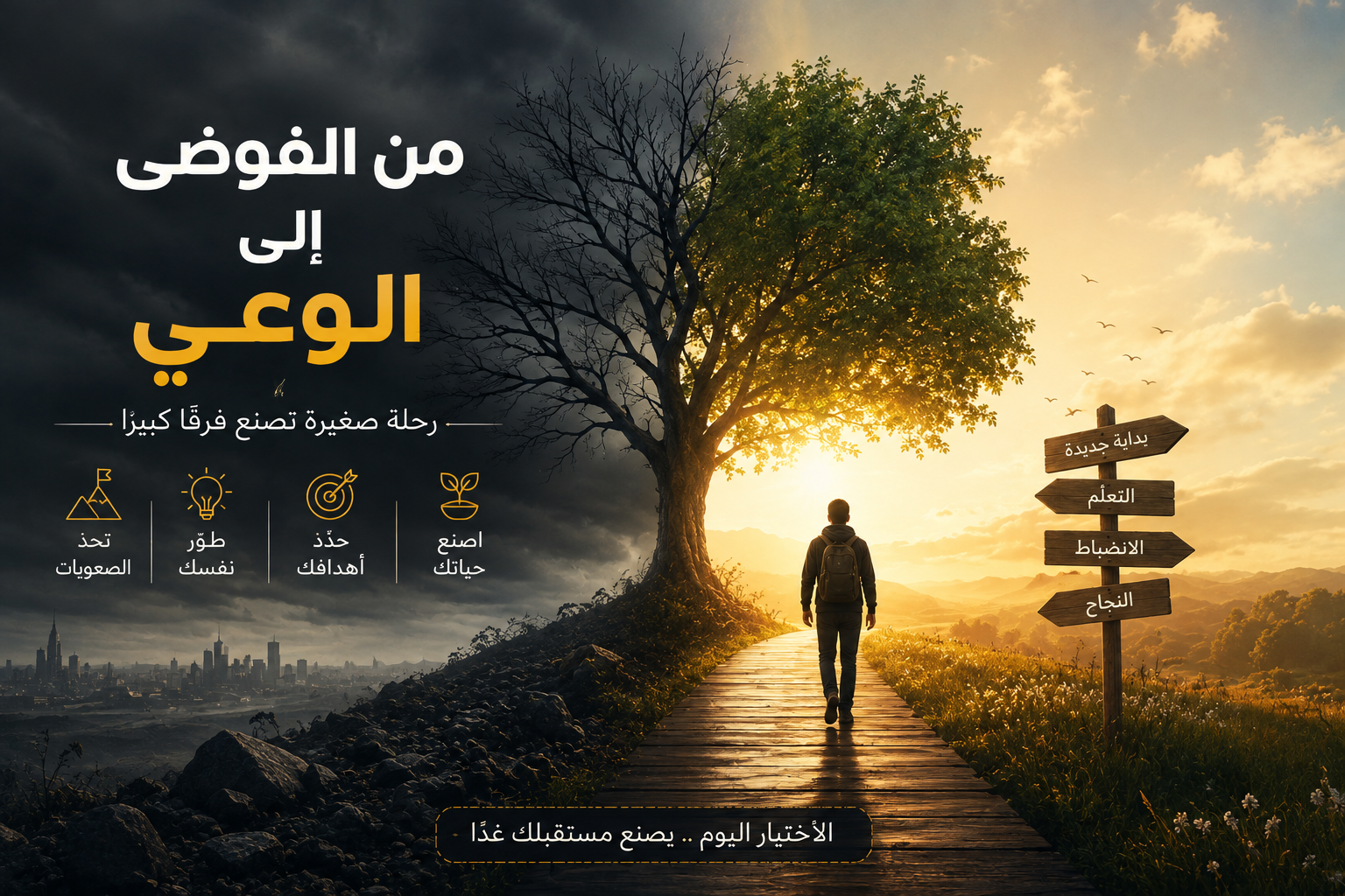 من الفوضى إلى الوعي: رحلة صغيرة تصنع فرقًا كبيرًا